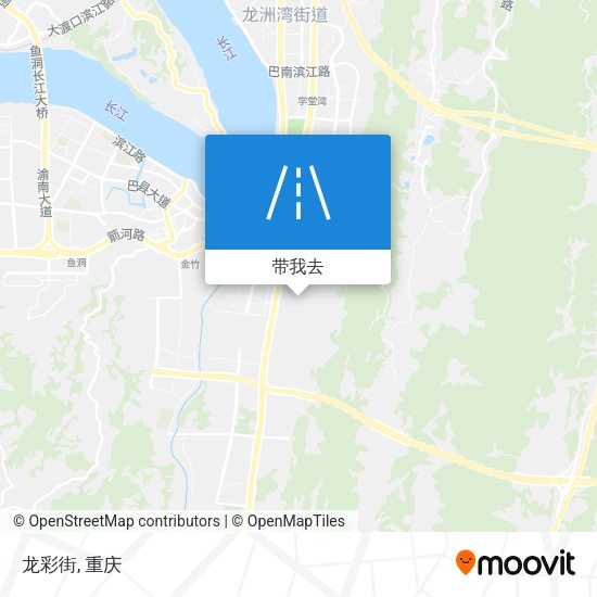 龙彩街地图