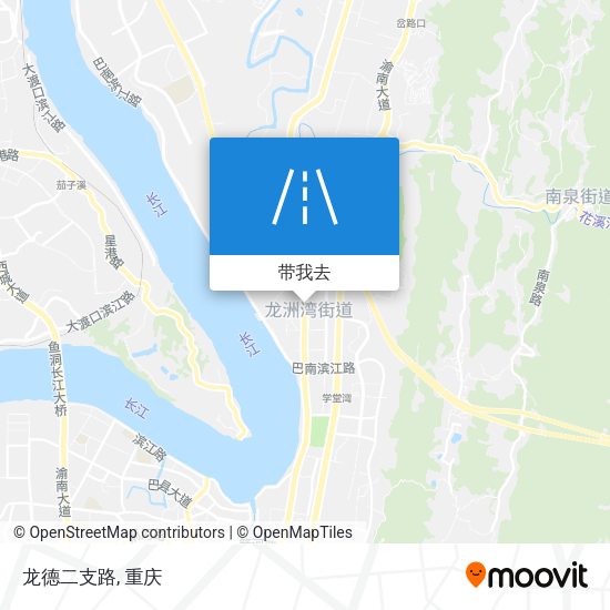 龙德二支路地图