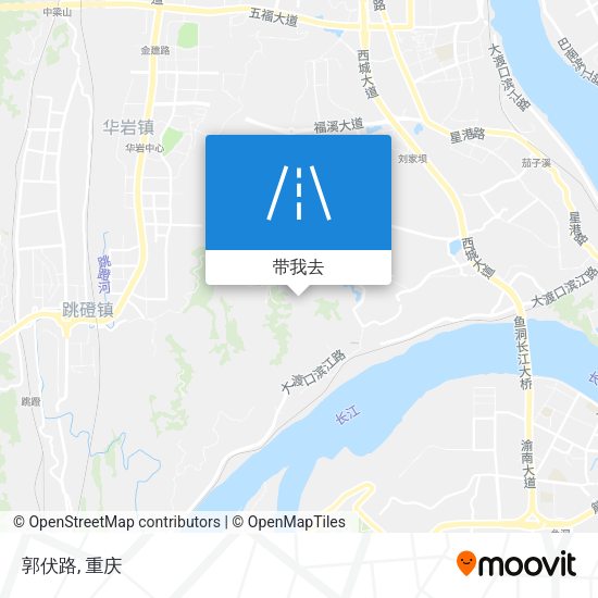 郭伏路地图