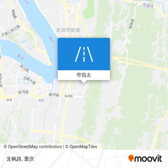 龙枫路地图