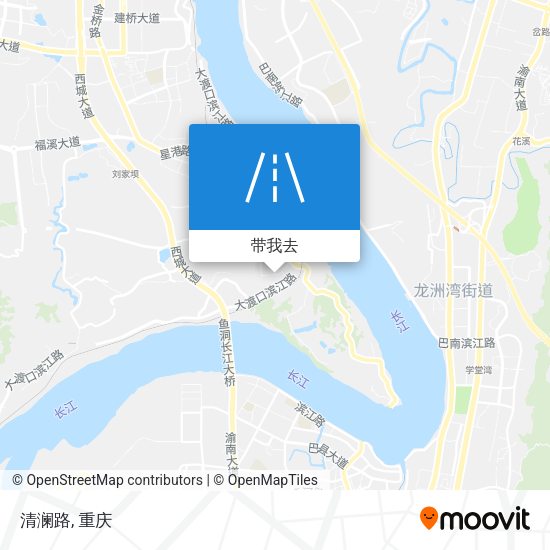 清澜路地图