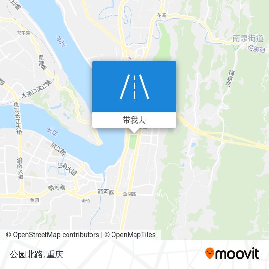 公园北路地图