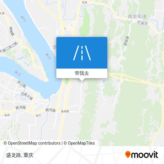 盛龙路地图