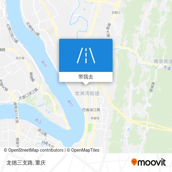 龙德三支路地图