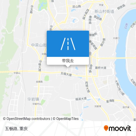 五畅路地图