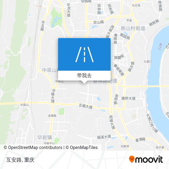互安路地图