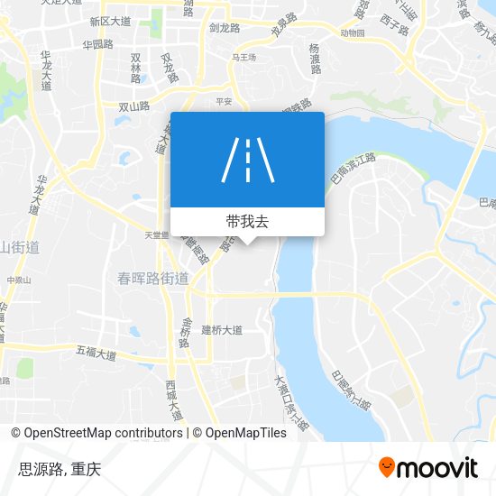 思源路地图