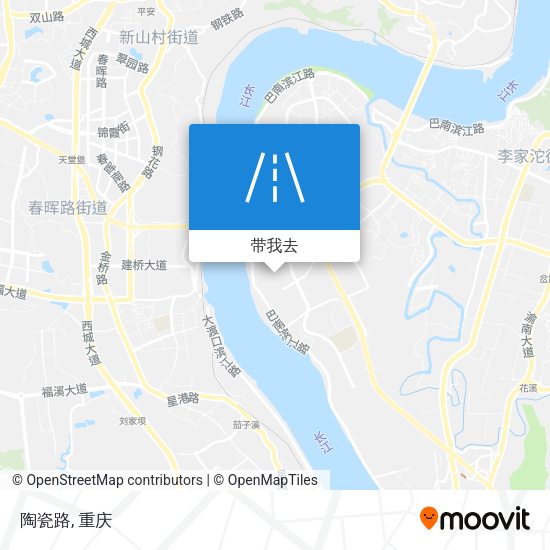陶瓷路地图