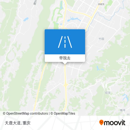 天鹿大道地图