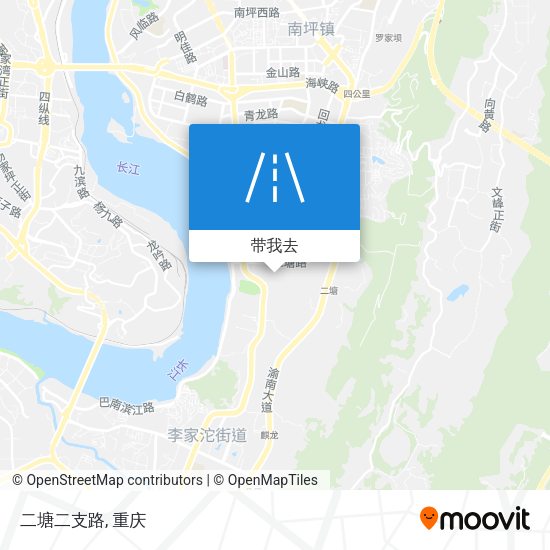 二塘二支路地图