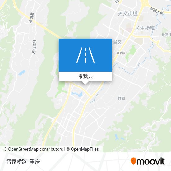 雷家桥路地图