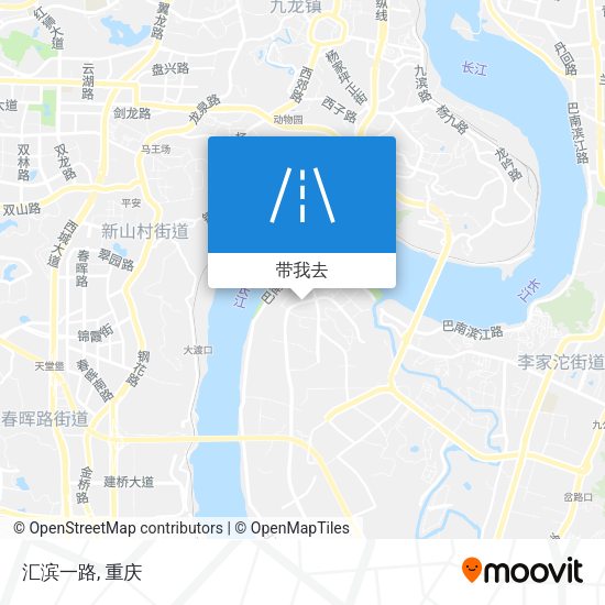 汇滨一路地图