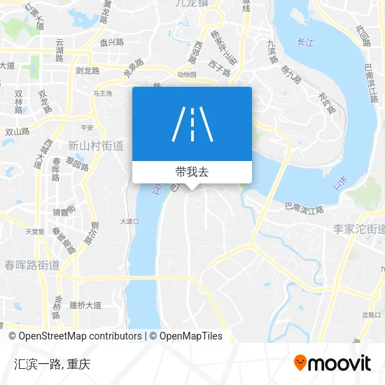 汇滨一路地图