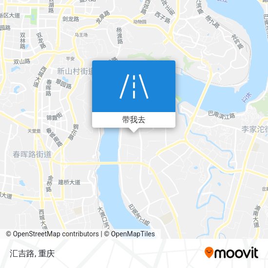 汇吉路地图