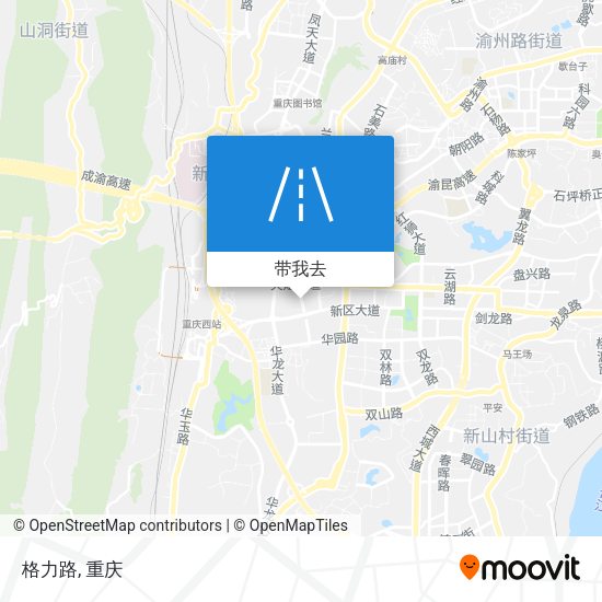 格力路地图
