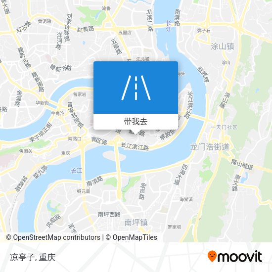 凉亭子地图