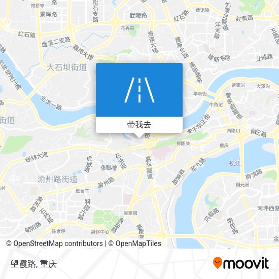 望霞路地图