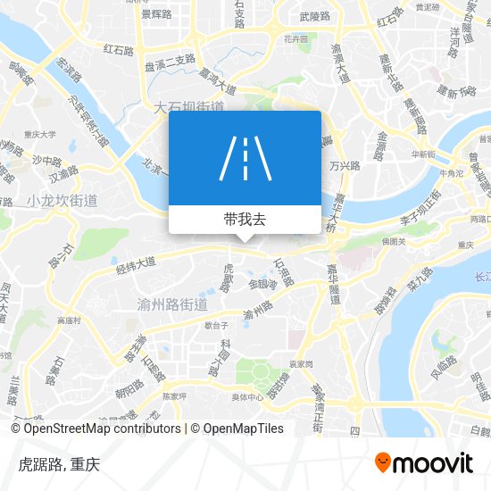 虎踞路地图