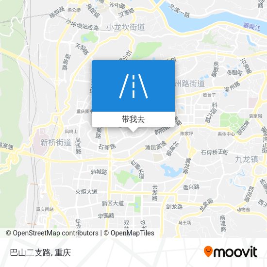 巴山二支路地图