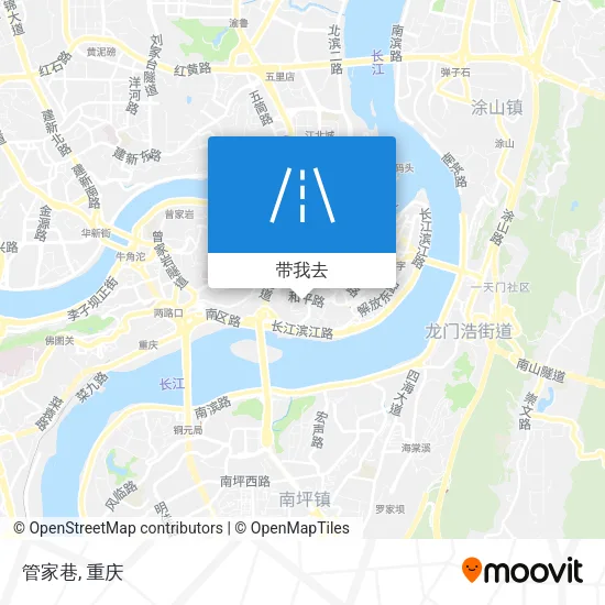管家巷地图