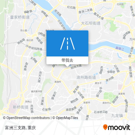 富洲三支路地图