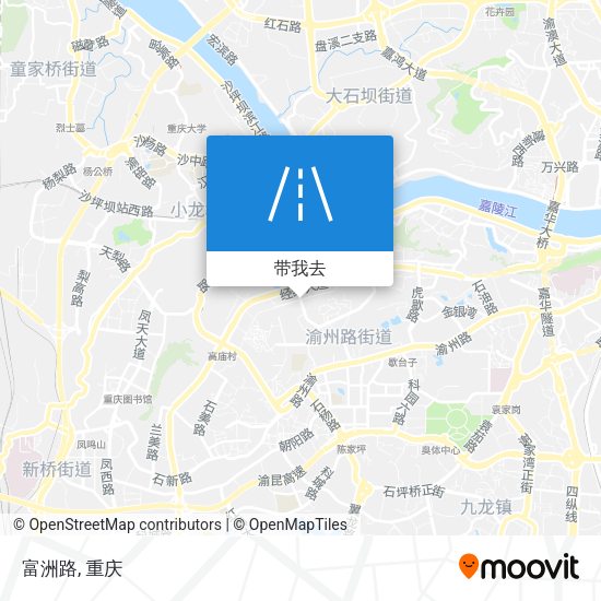 富洲路地图