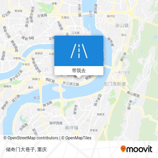 储奇门大巷子地图