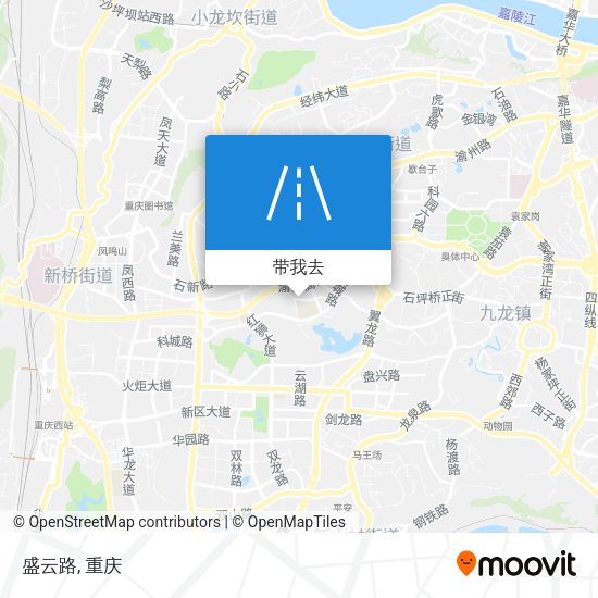 盛云路地图