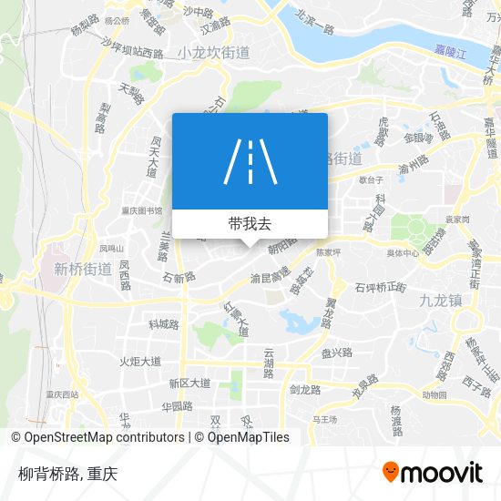柳背桥路地图