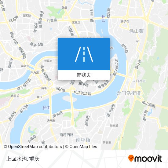 上回水沟地图