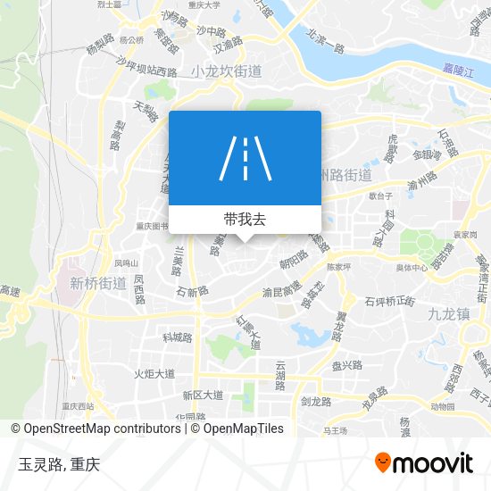 玉灵路地图
