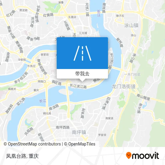 凤凰台路地图