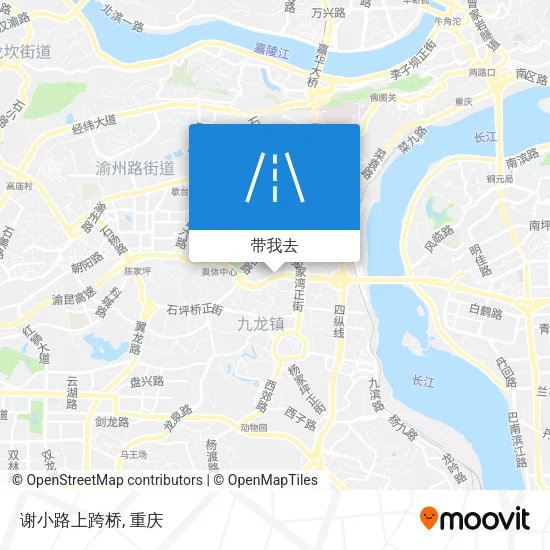 谢小路上跨桥地图