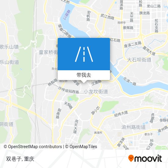 双巷子地图