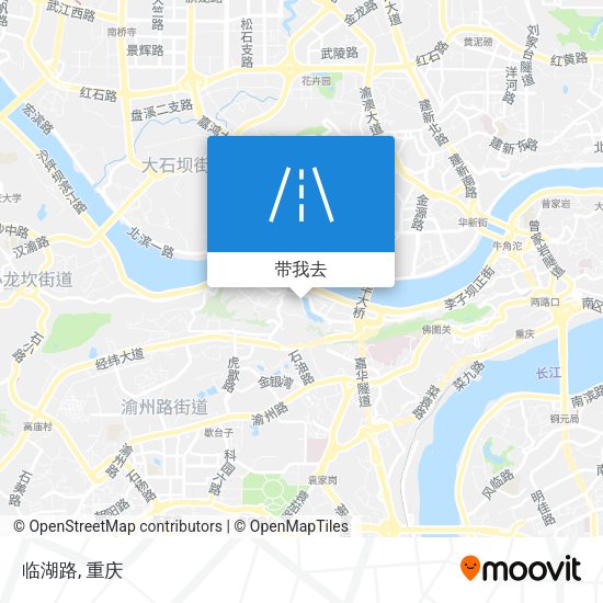 临湖路地图