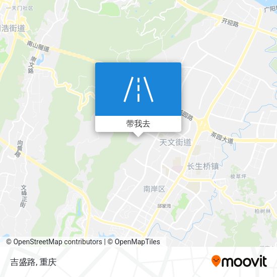 吉盛路地图