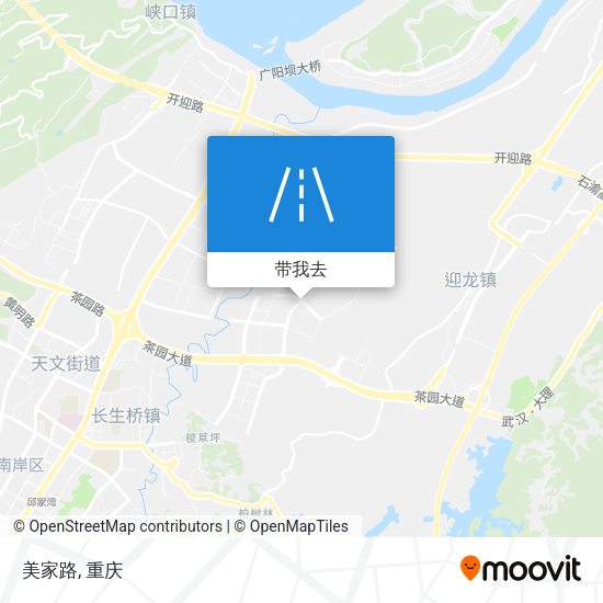 美家路地图