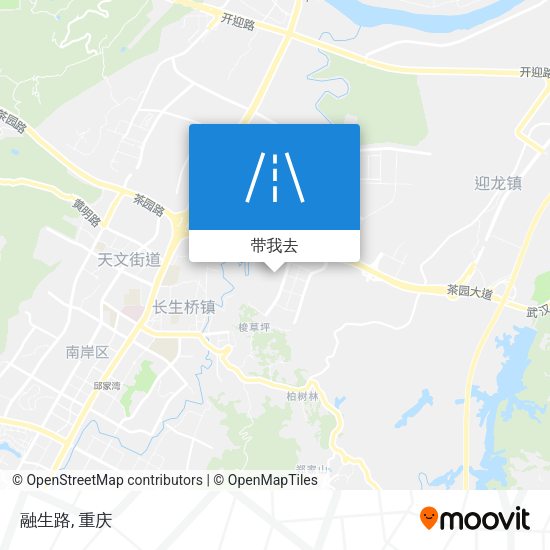 融生路地图