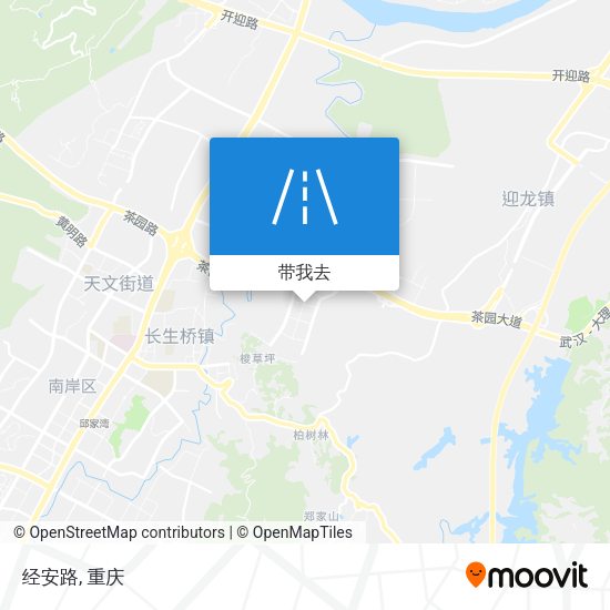 经安路地图