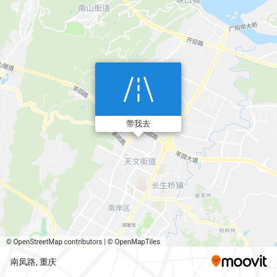 南凤路地图