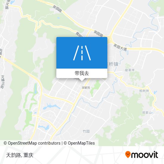 天韵路地图