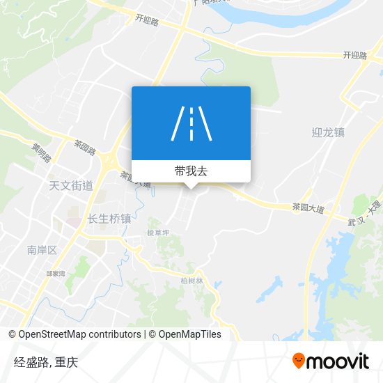经盛路地图