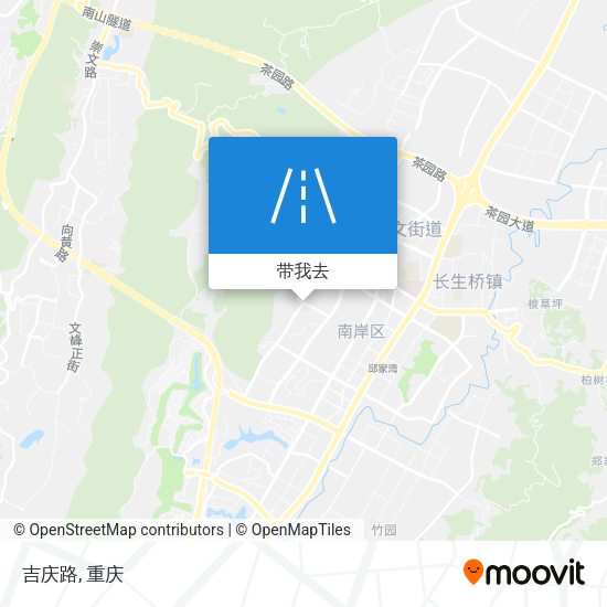 吉庆路地图