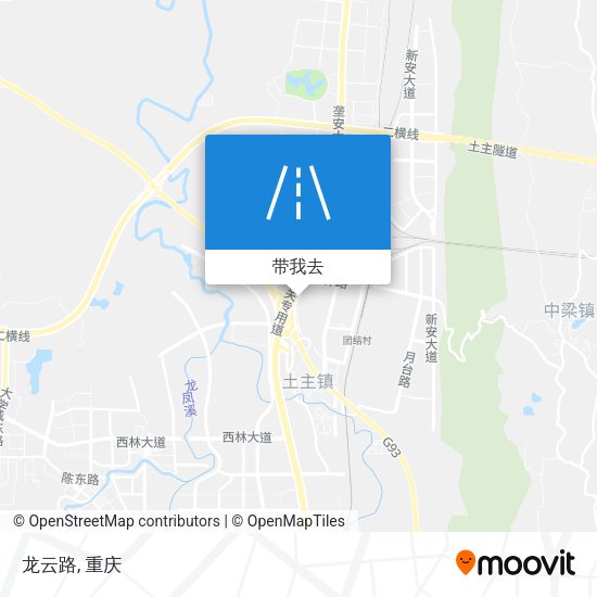 龙云路地图