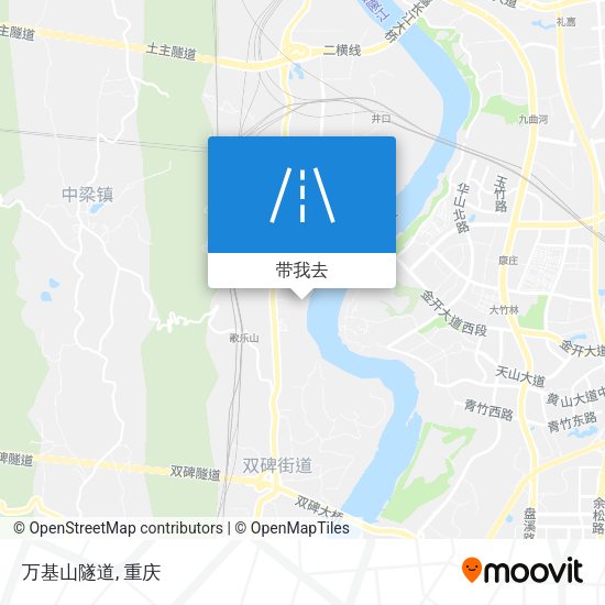 万基山隧道地图