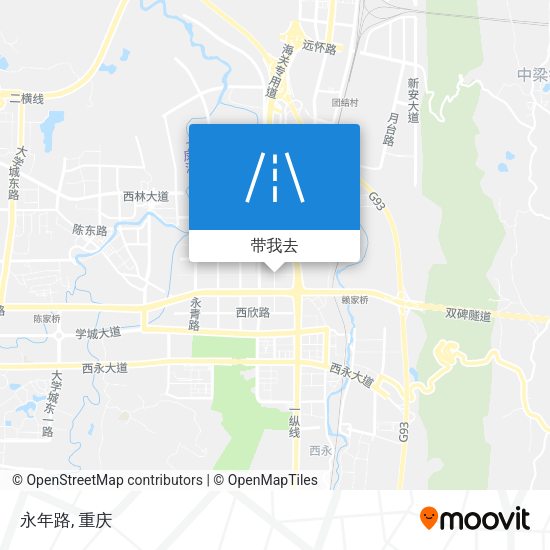 永年路地图