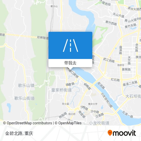 金碧北路地图