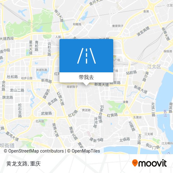 黄龙支路地图