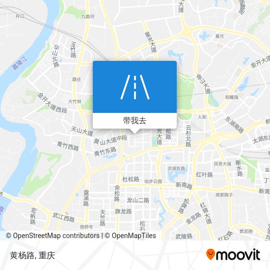 黄杨路地图