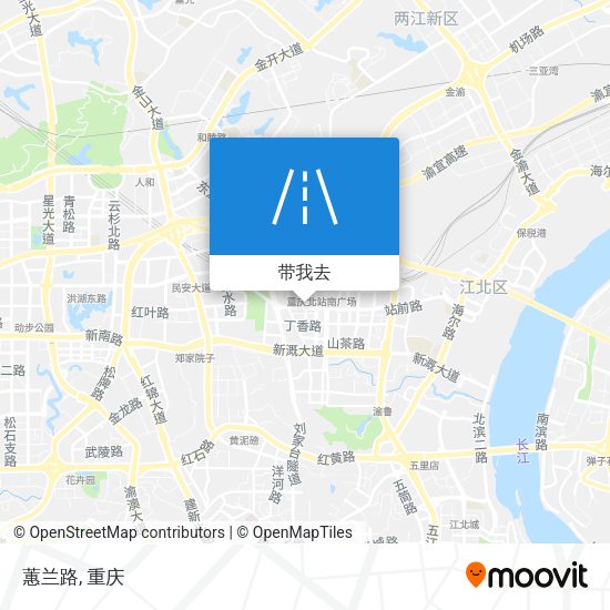 蕙兰路地图